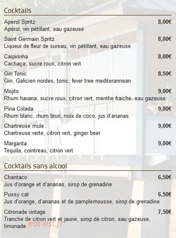 Les Belles Rives — carte page 15