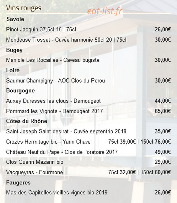 Les Belles Rives — carte page 9