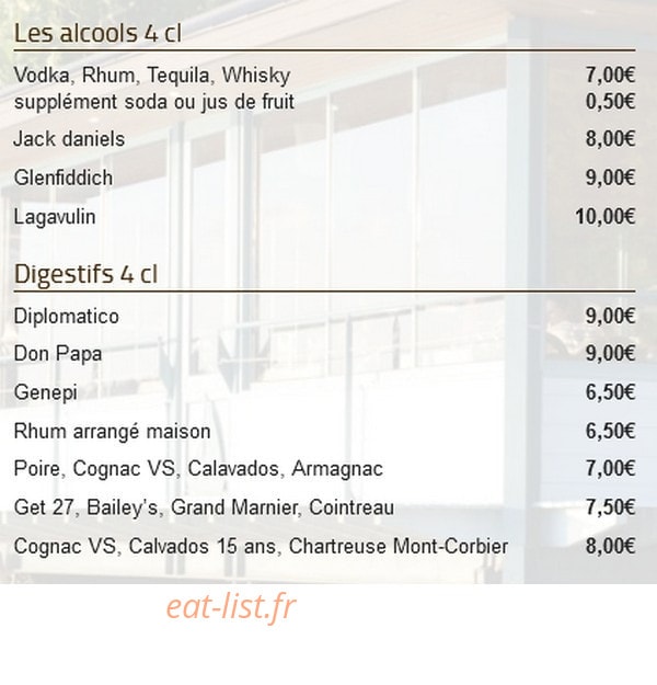 Les Belles Rives — carte page 14