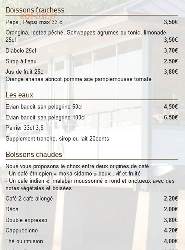 Les Belles Rives — carte page 12