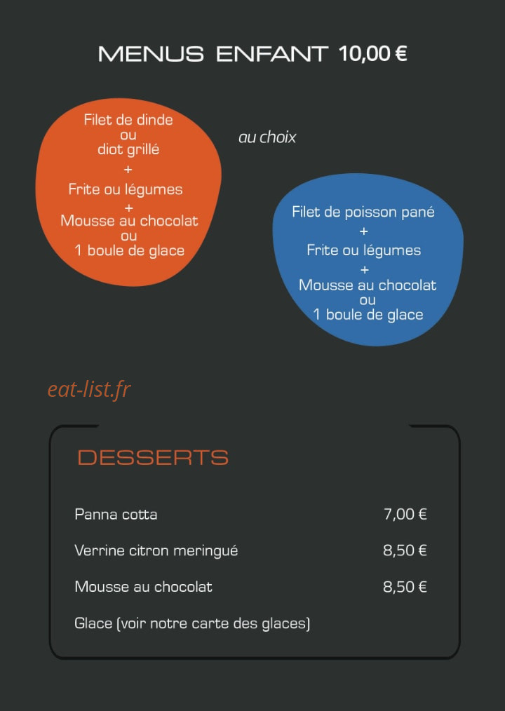 Le Sunset Aiguebelette — carte page 3