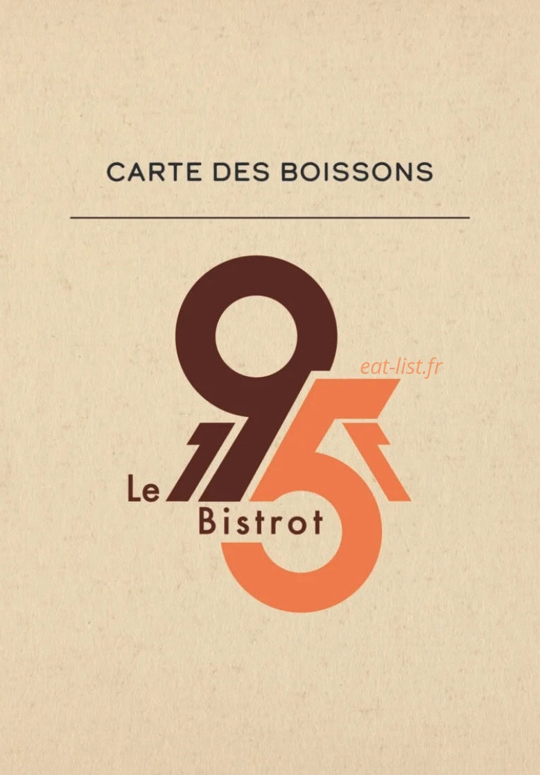 Le Bistrot 1951 — carte page 8