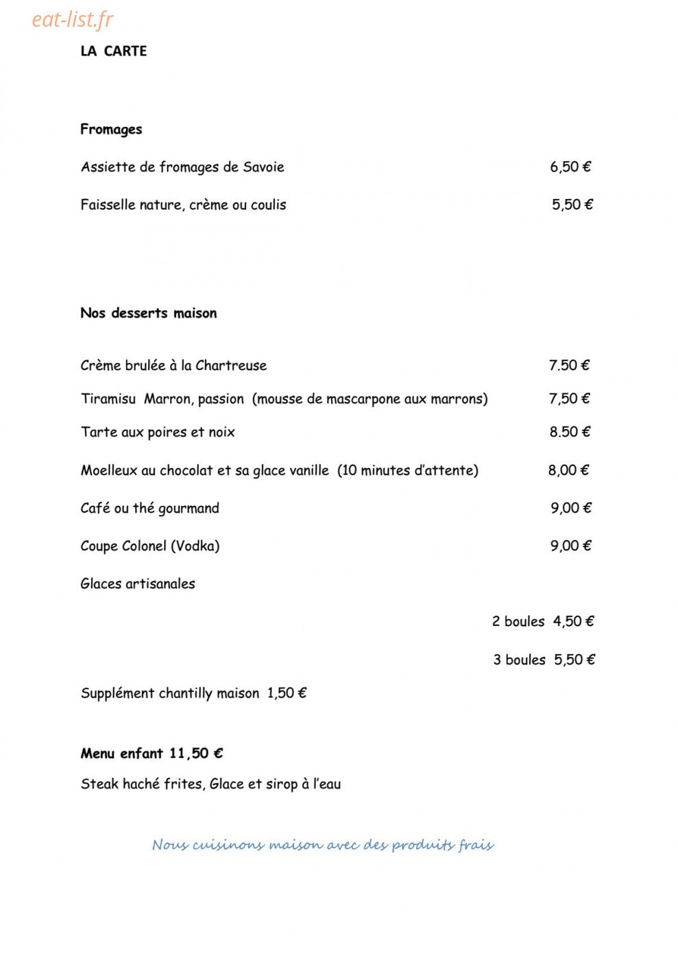 Les Lodges du Lac — carte page 4