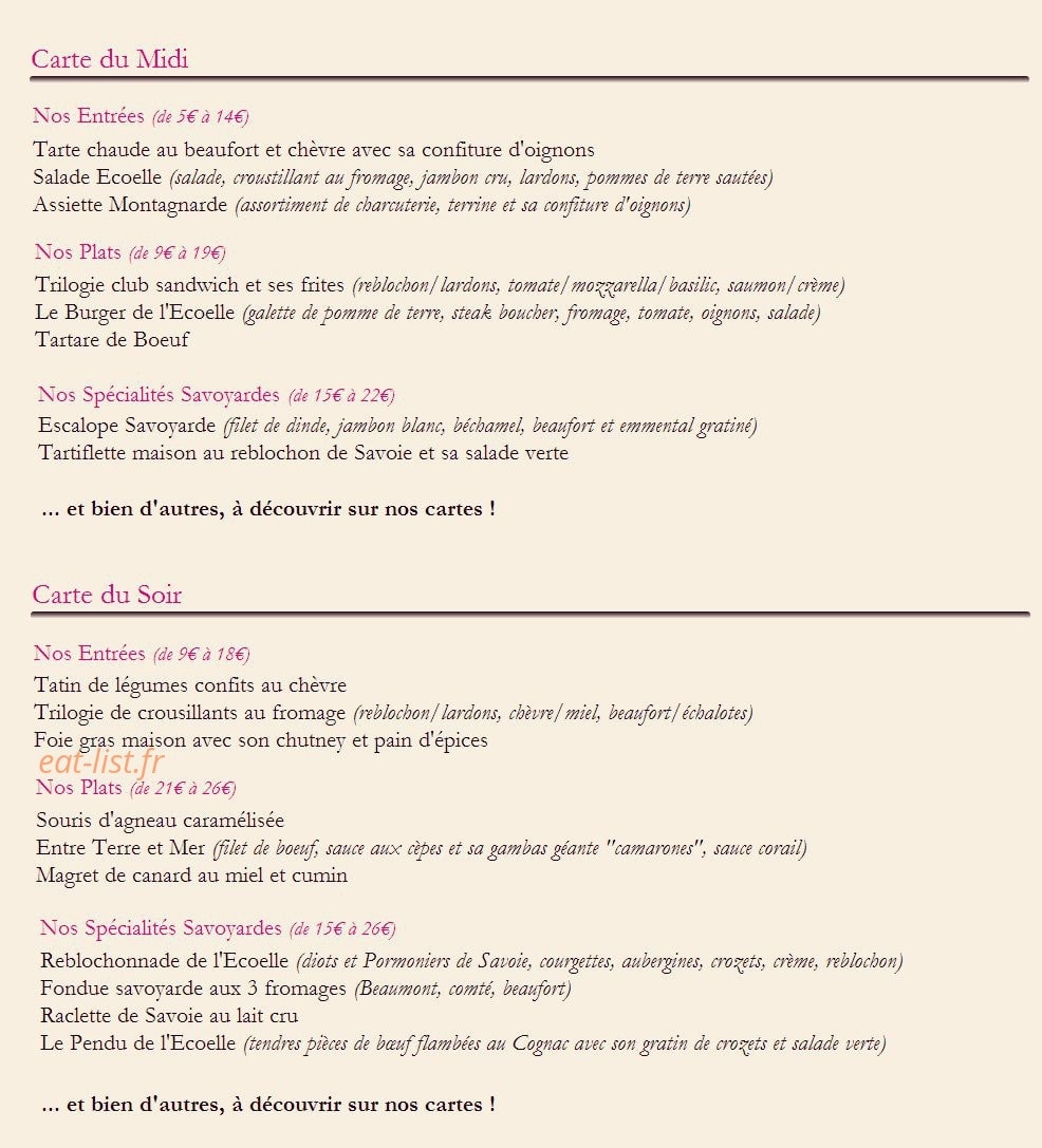 L'Ecoelle — carte page 1