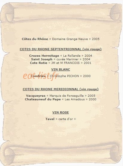 La bergerie — carte page 20