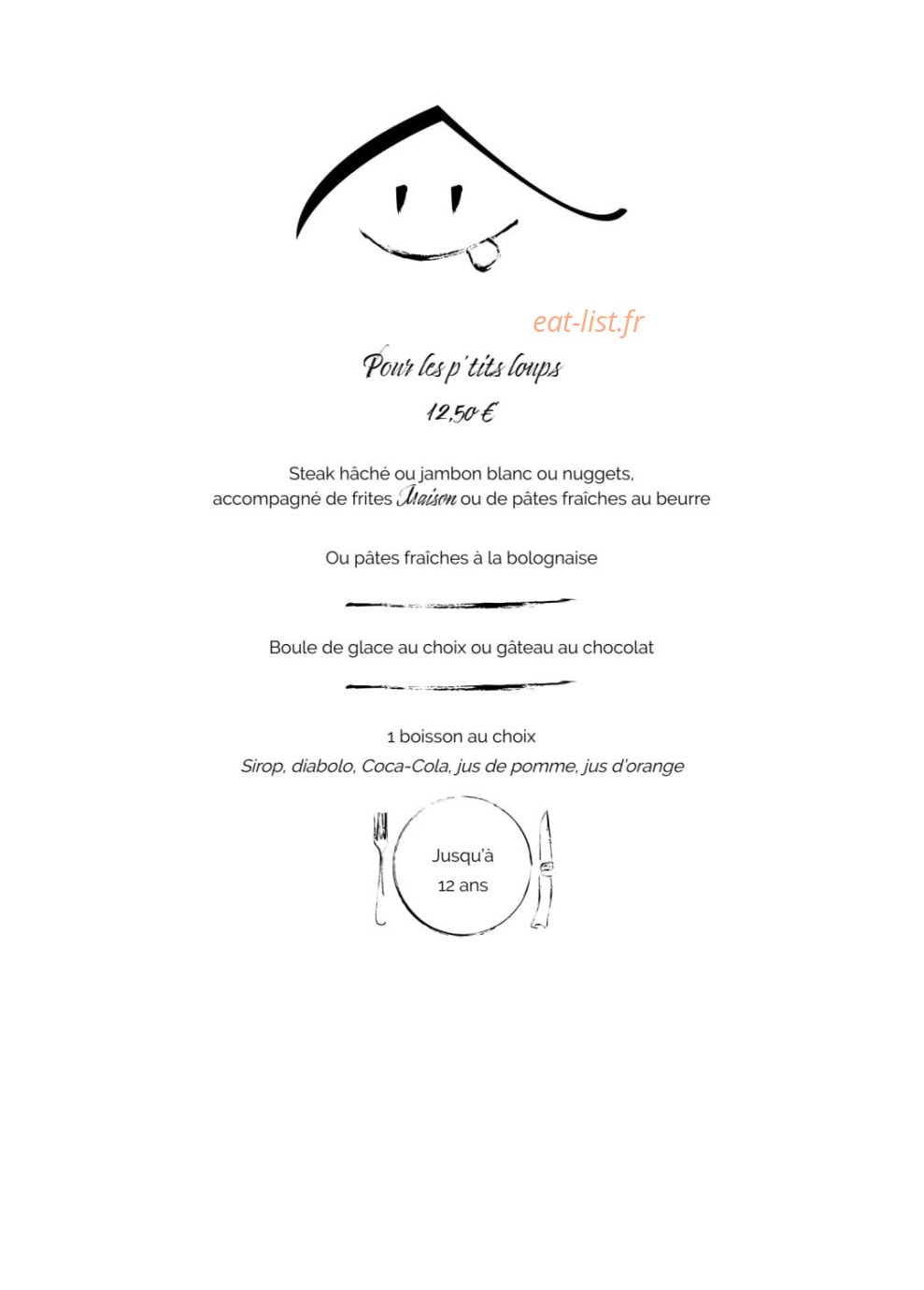 La Maison — carte page 8