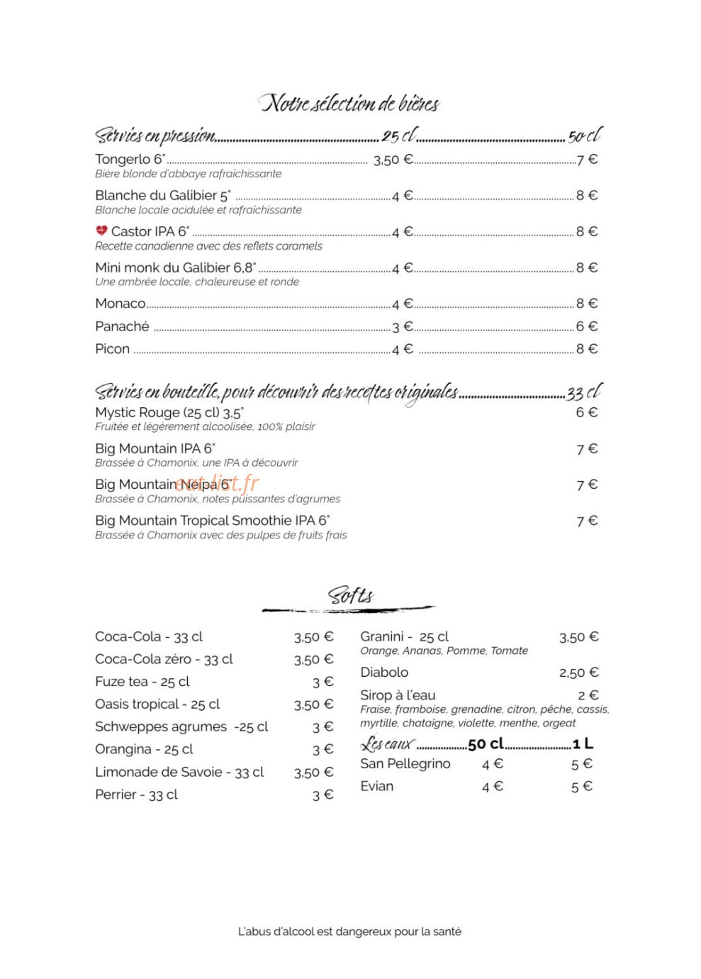 La Maison — carte page 12
