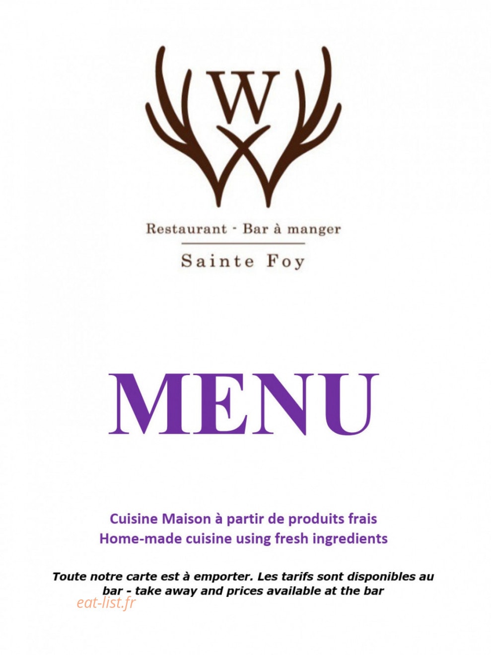 Le W — carte page 1