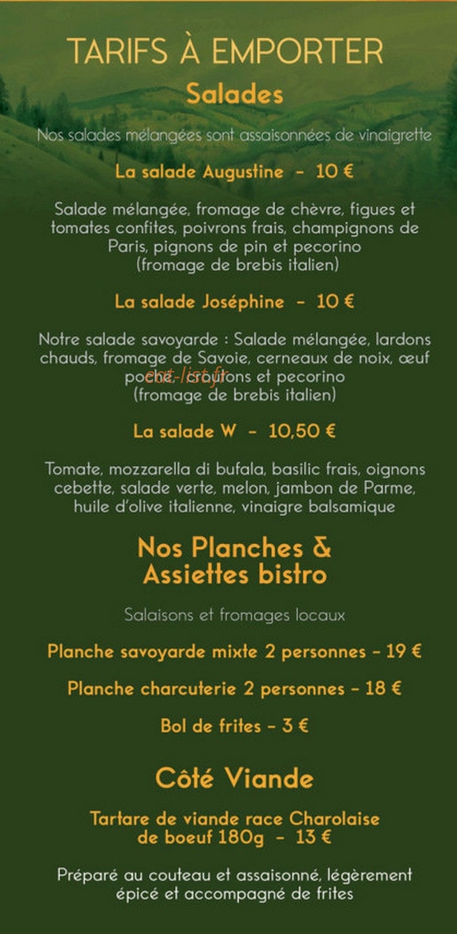 Le W — carte page 20