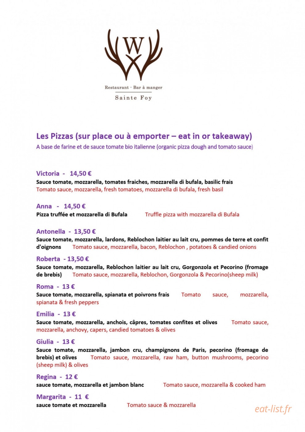 Le W — carte page 2