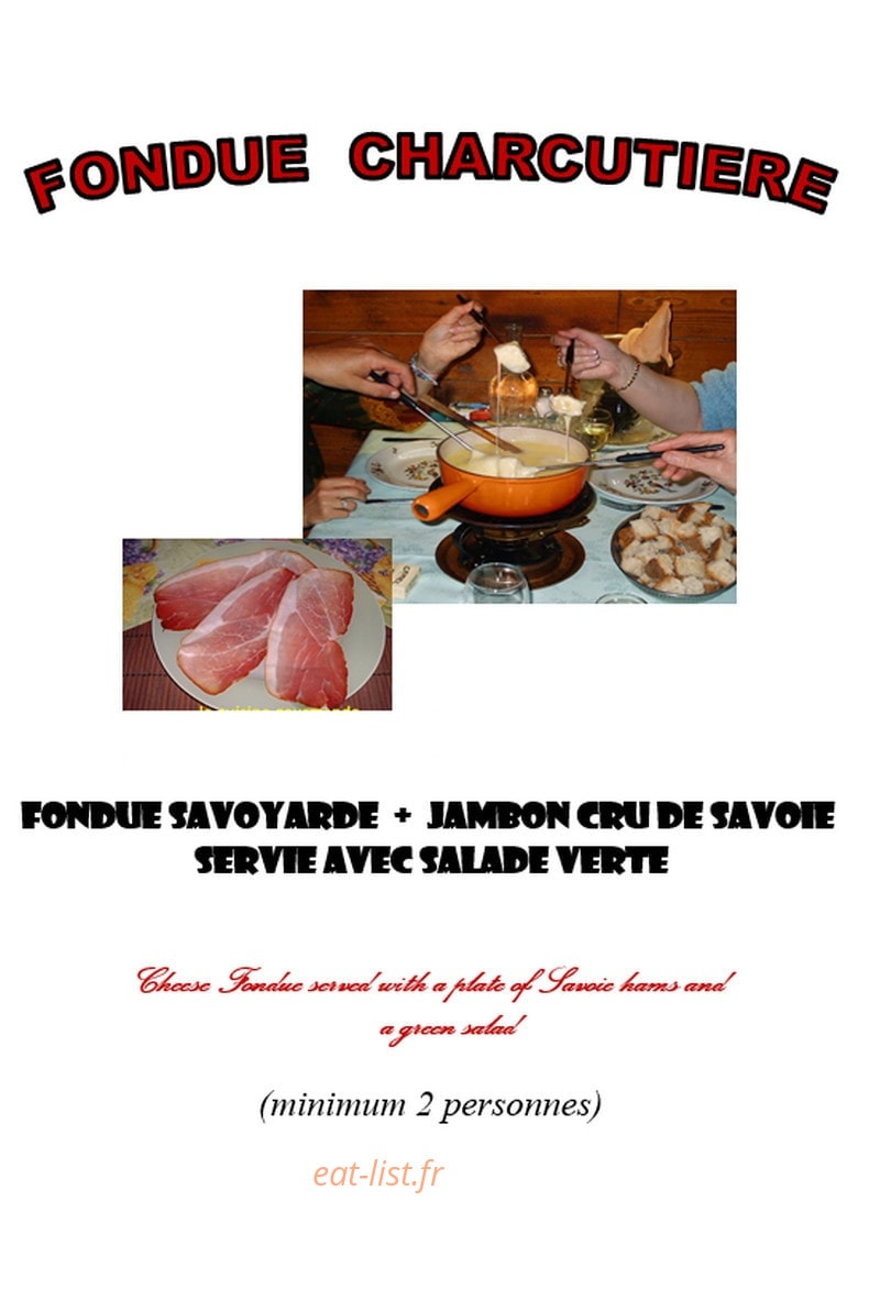 Restaurant La Ferme — carte page 7