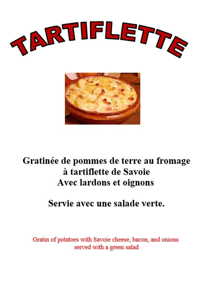 Restaurant La Ferme — carte page 6