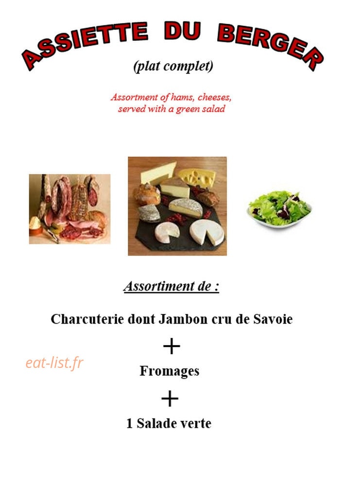 Restaurant La Ferme — carte page 9