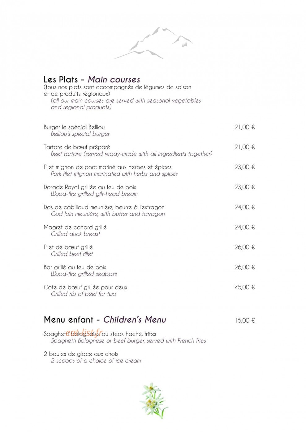 Belliou la fumée — carte page 2