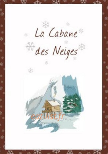 La cabane des neiges — carte page 1