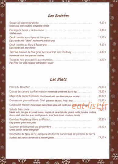 La cabane des neiges — carte page 2