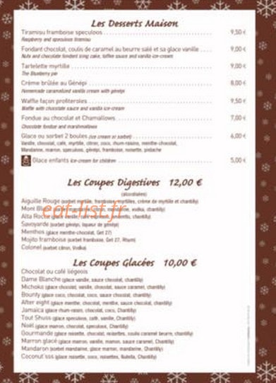 La cabane des neiges — carte page 4