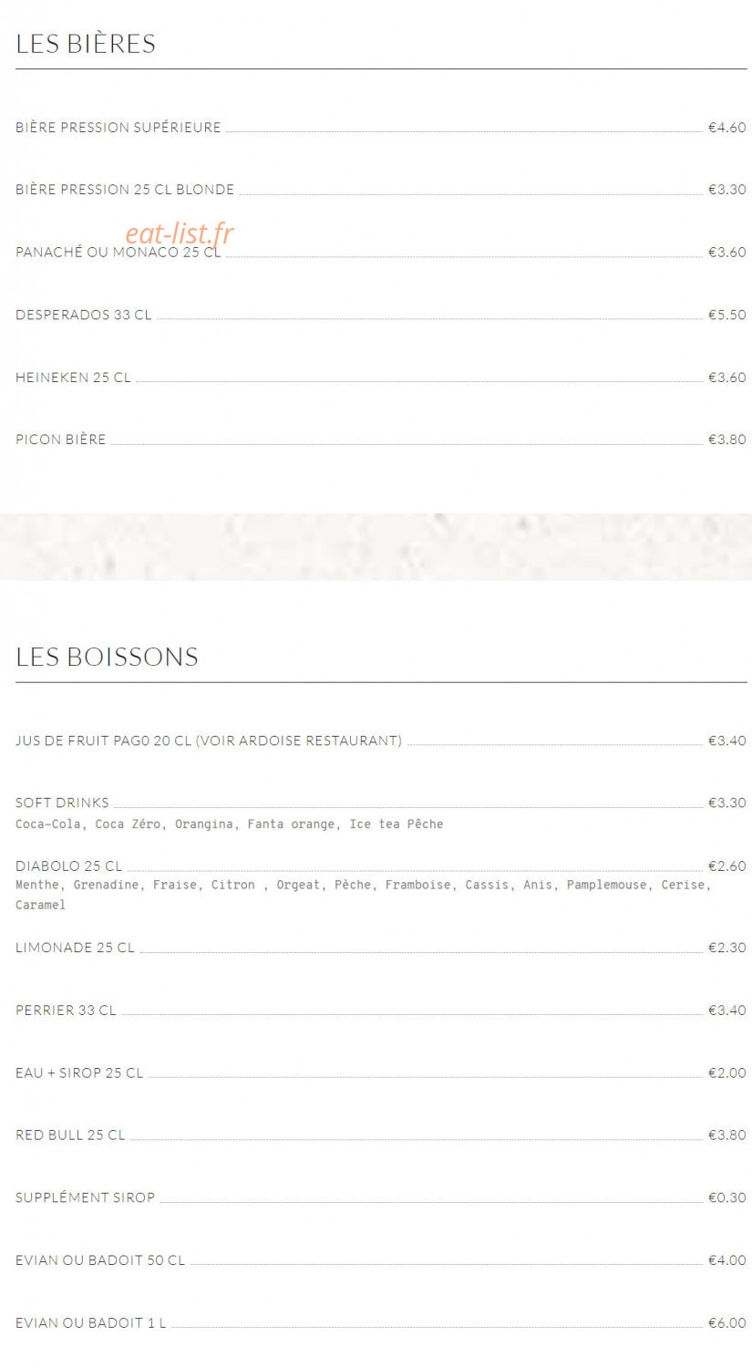 Le Bel Face — carte page 4