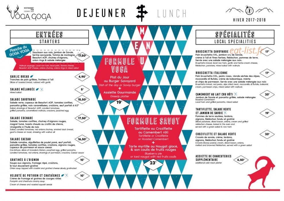 vôga Goga — carte page 1