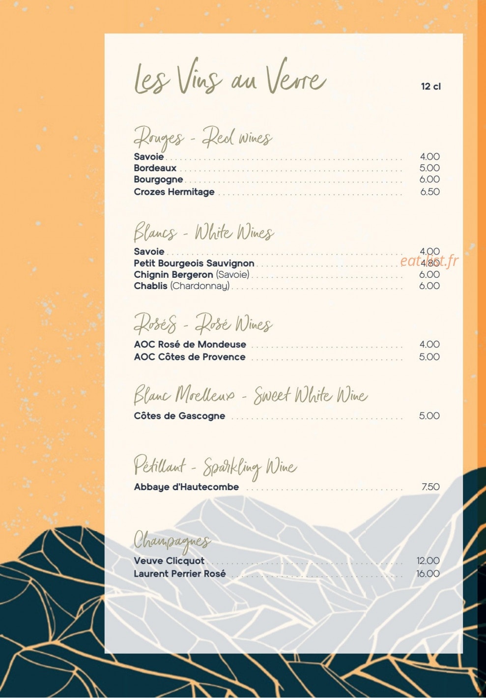 Le Savoy — carte page 6