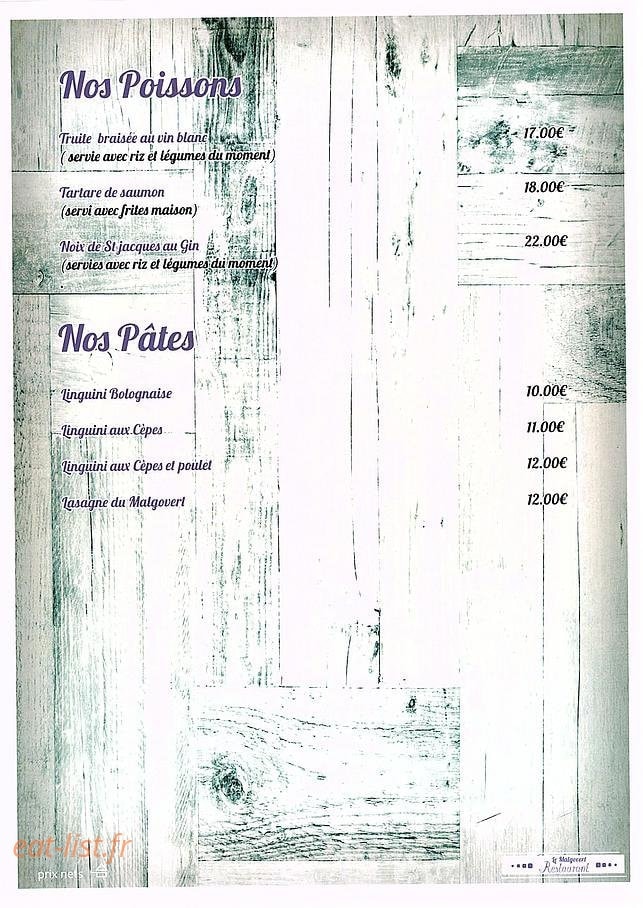 Le Malgovert — carte page 8
