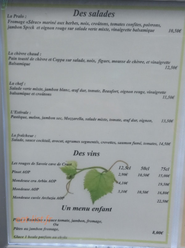 La ripaille — carte page 2