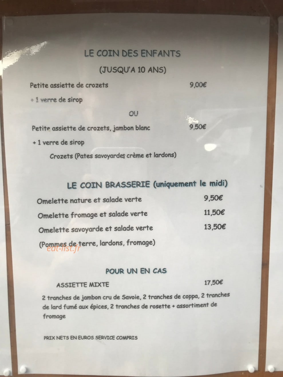 Le Plan B — carte page 2