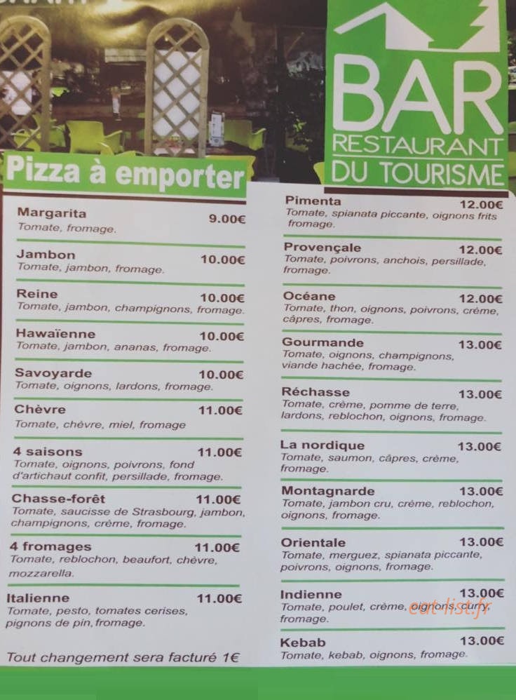Le Tourisme — carte page 1