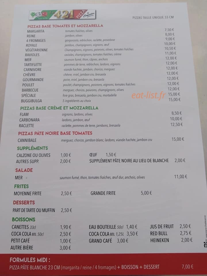 LE 421 — carte page 2