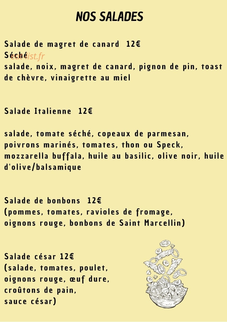 O'beerock — carte page 2