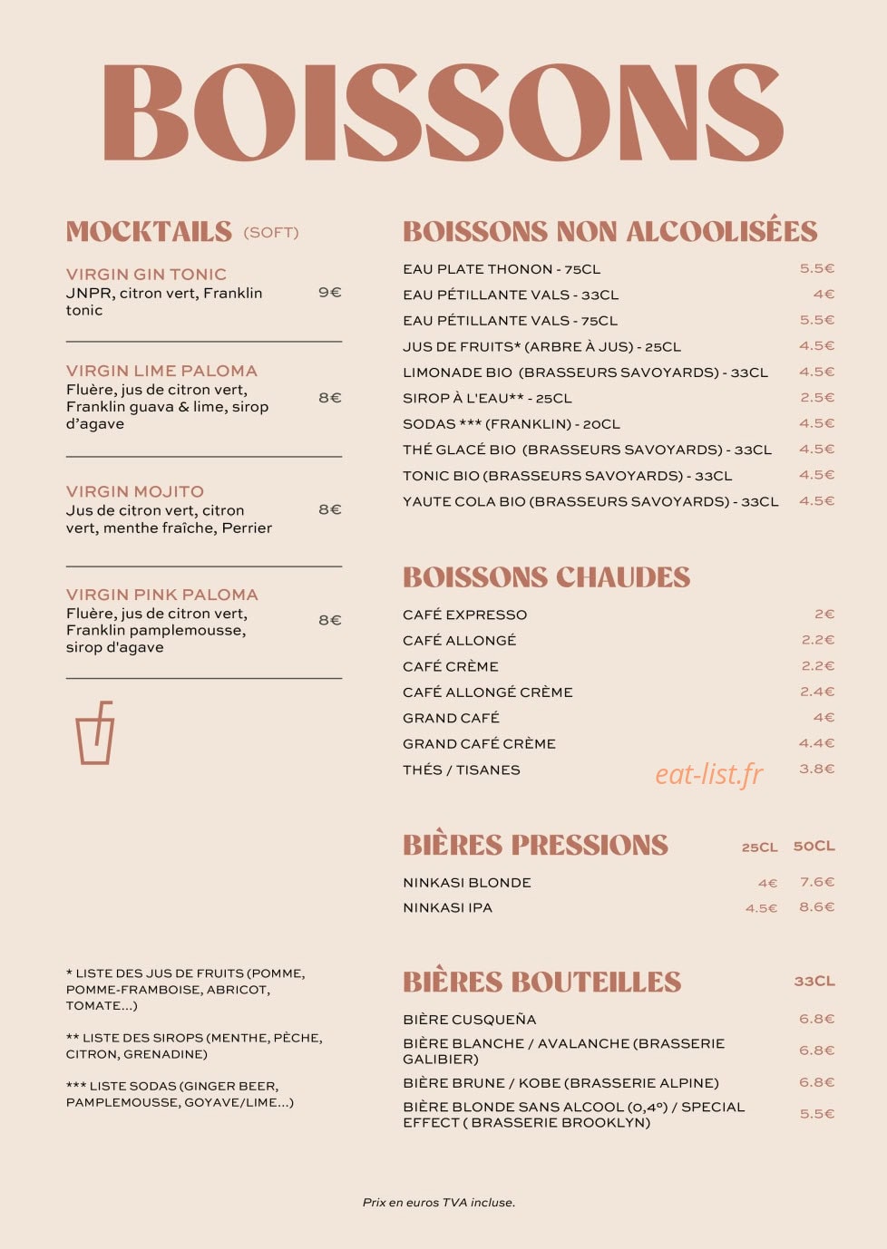 Alegria — carte page 2
