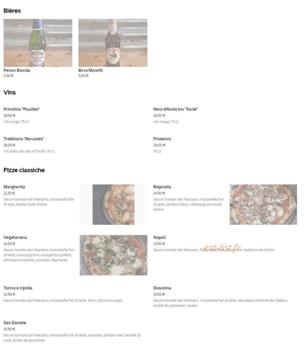 Amata — carte page 2