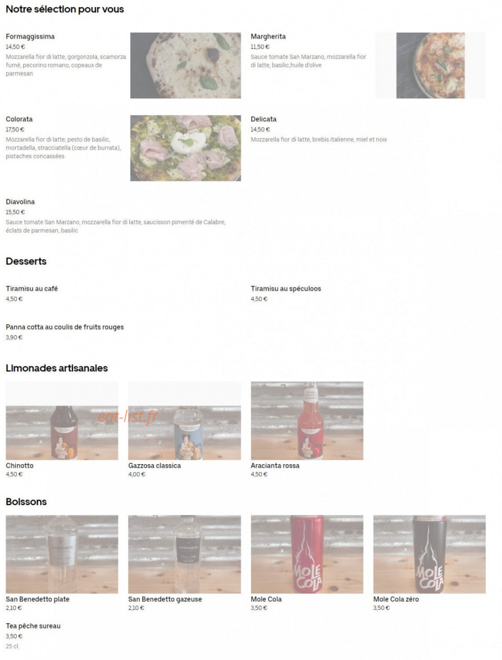 Amata — carte page 1