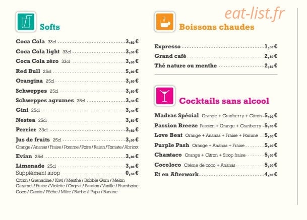 Au Fût et à mesure — carte page 5