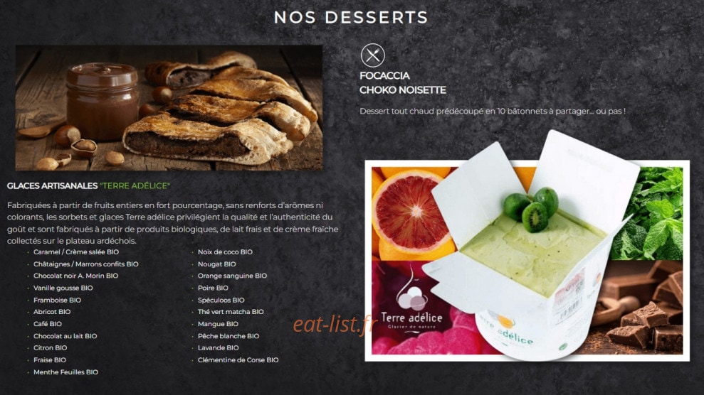 Basilic & Co — carte page 5
