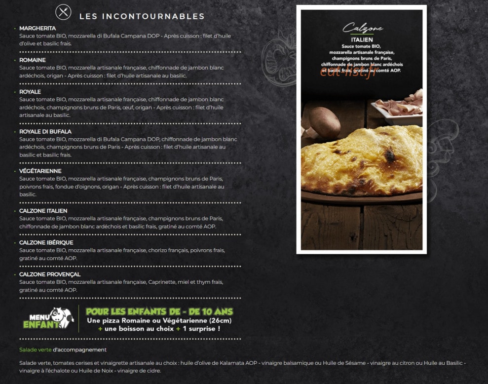Basilic & Co — carte page 4