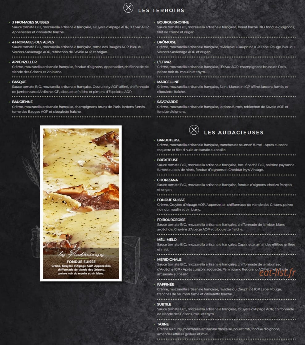 Basilic & Co — carte page 3