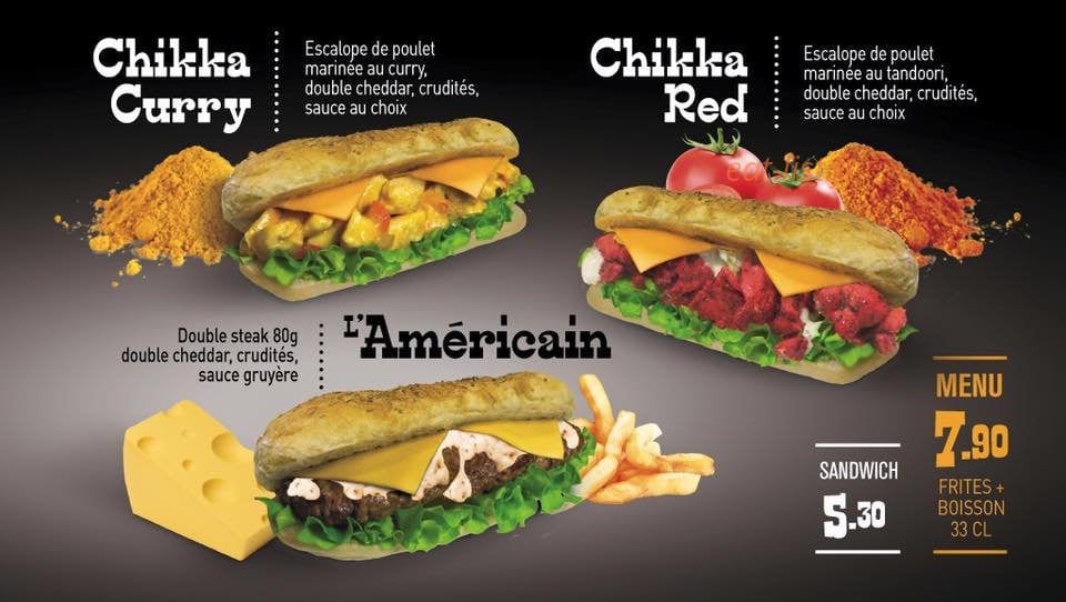 Ben's Food — carte page 3
