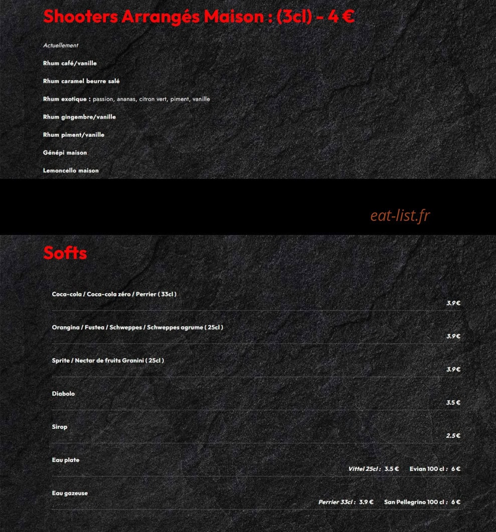 Bistrot Du Paquier — carte page 11