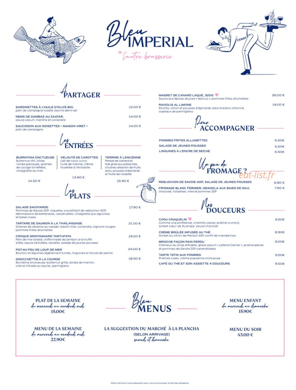 Bleu Imperial — carte page 1