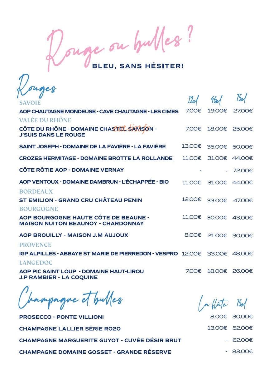 Bleu Imperial — carte page 6