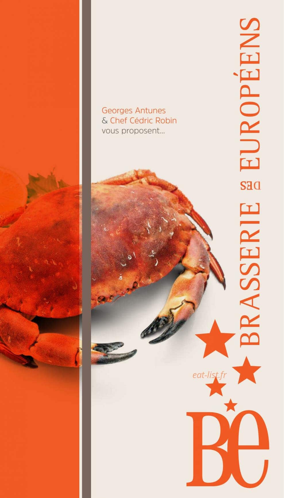 Carte et menu Brasserie des Européens Annecy