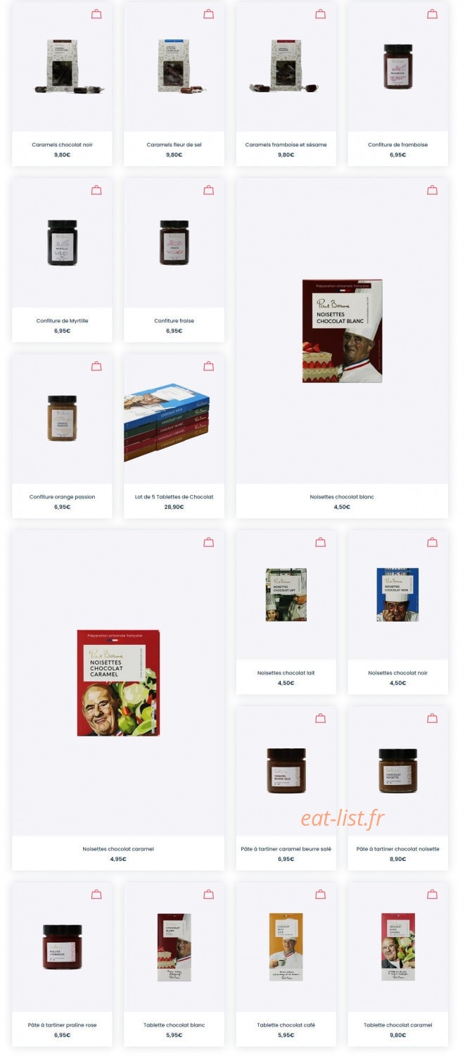 Brasserie Irma — carte page 2