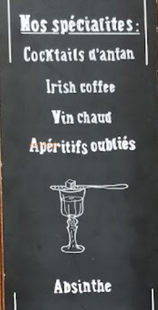 Café Curt — carte page 1