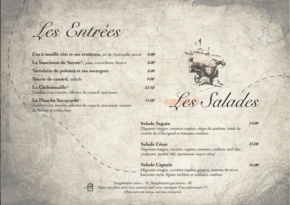 Captain Pub — carte page 3