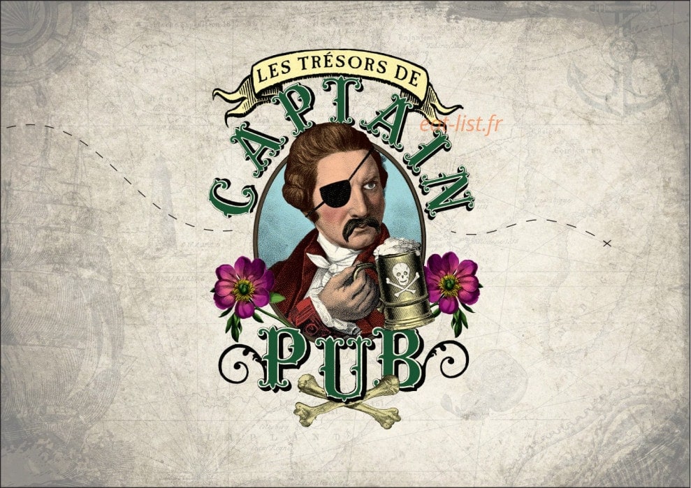 Captain Pub — carte page 1