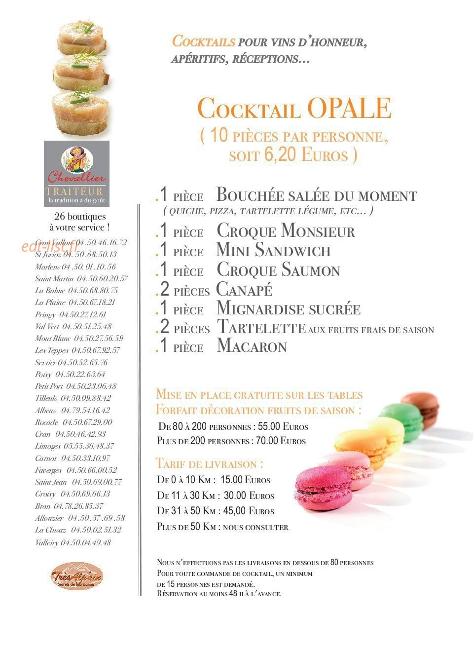 Chevallier — carte page 7