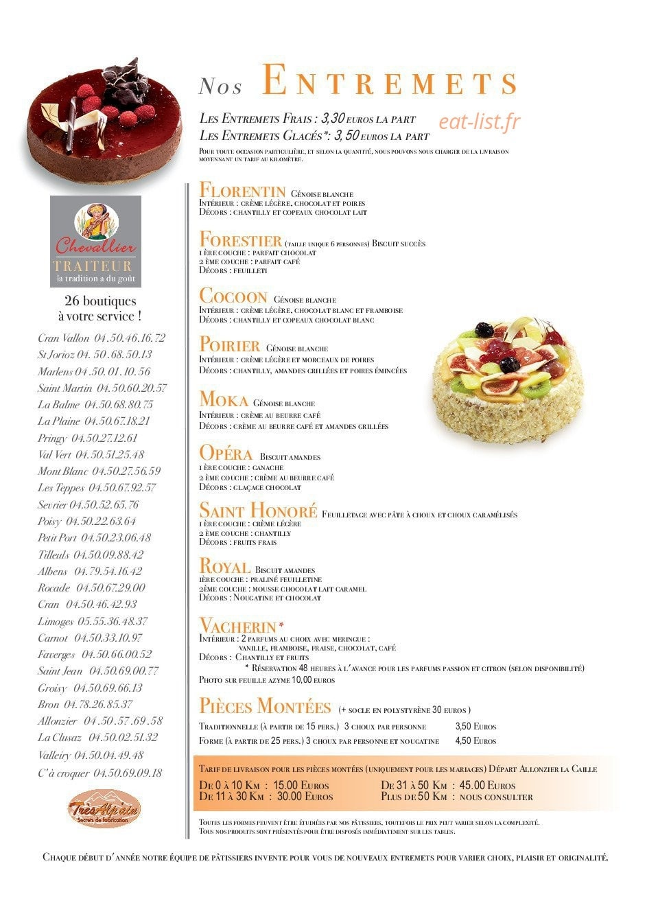 Chevallier — carte page 6