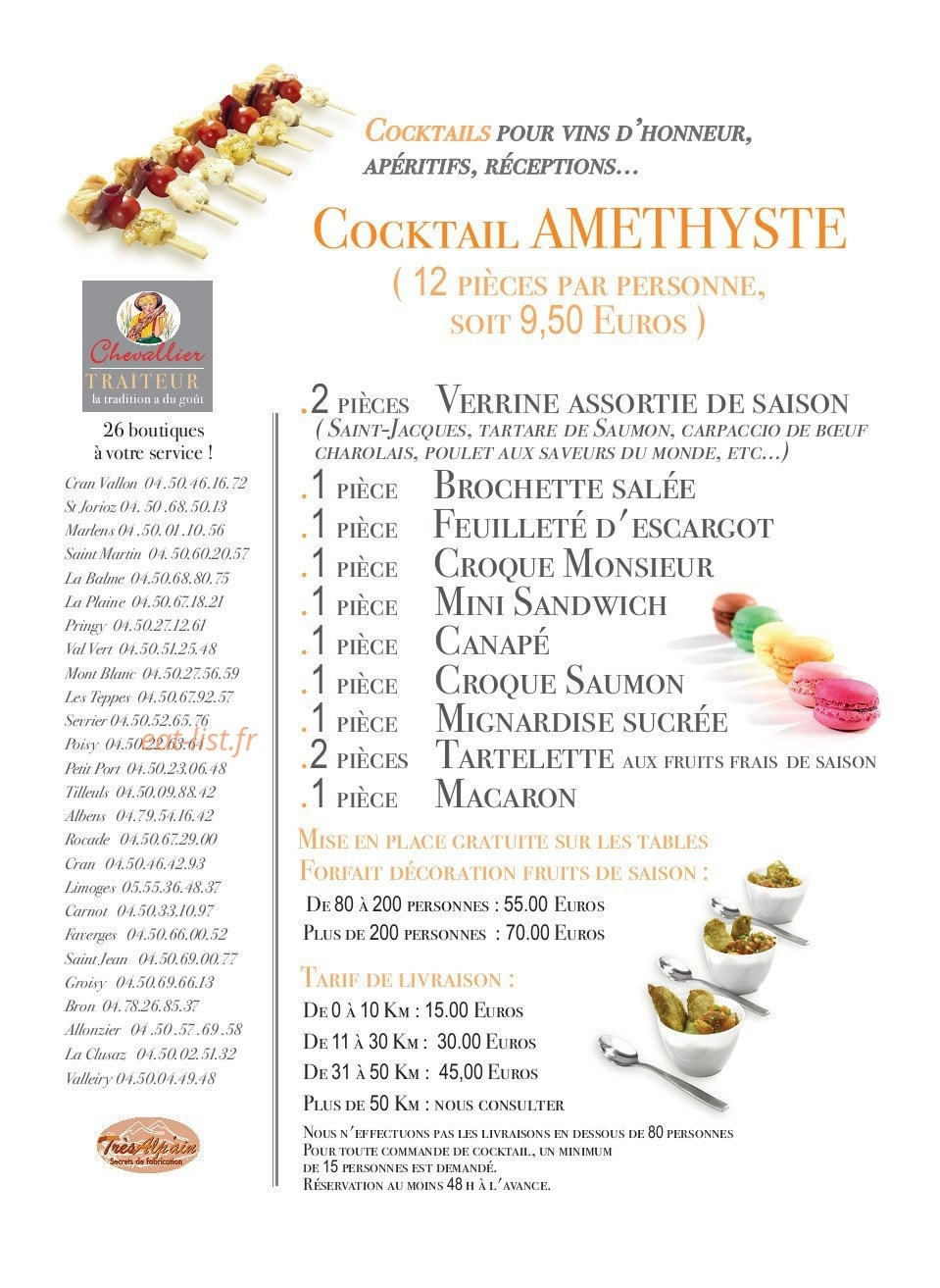 Chevallier — carte page 2