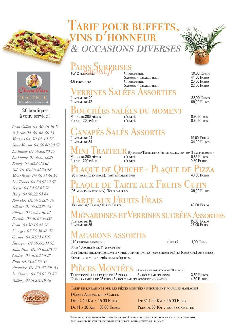 Chevallier — carte page 3